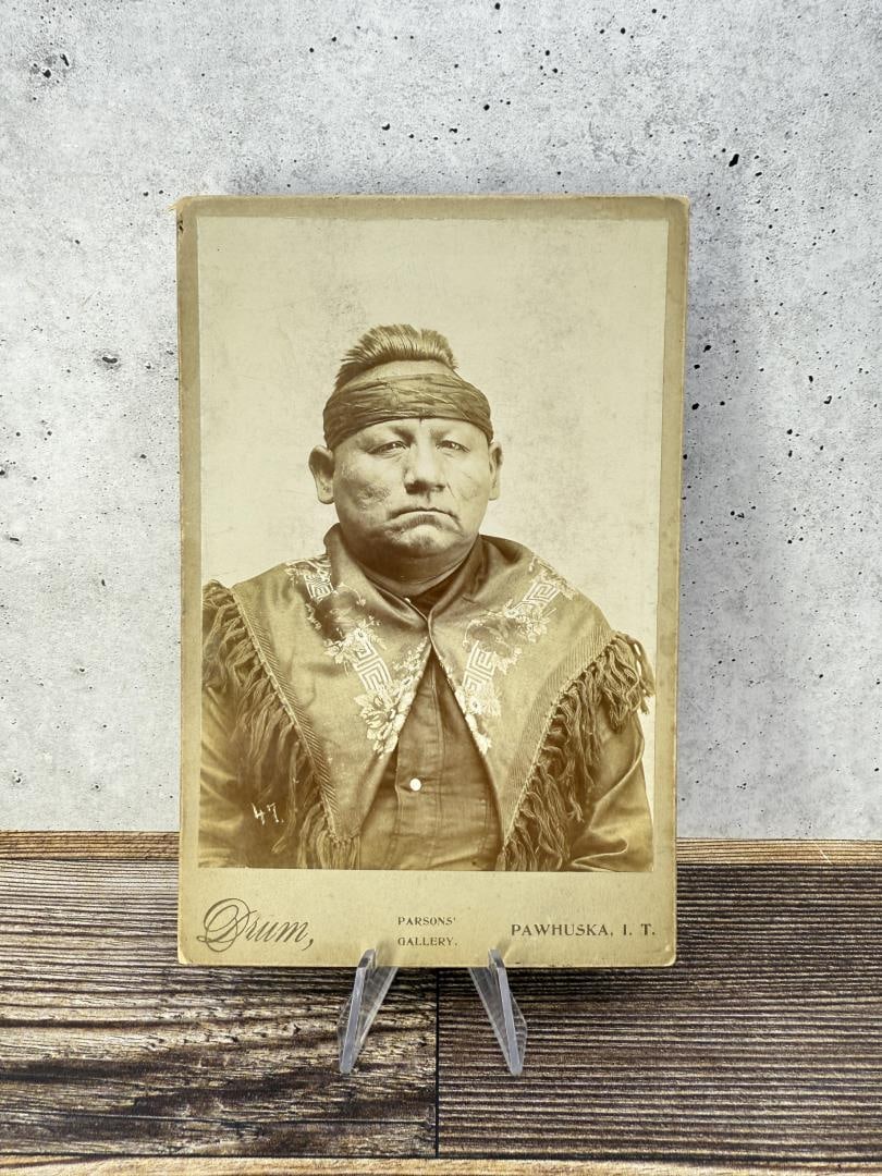 Wah-pah-sho-sah Osage Indian Photo (1 of 3)