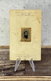 Civil War Soldier Sunbeam Gallery Tintype Photo