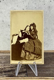 Crossdressing US Naval Academy CDV Photo