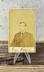 Raymond P. Rodgers US Naval Academy CDV Photo