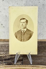 Identified Civil War Soldier CDV Photo