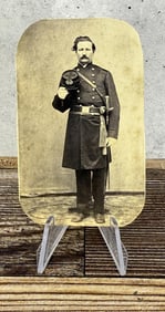 New York Civil War Soldier CDV Photo