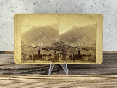 W.H. Jackson Silverton Bakers Park Stereoview