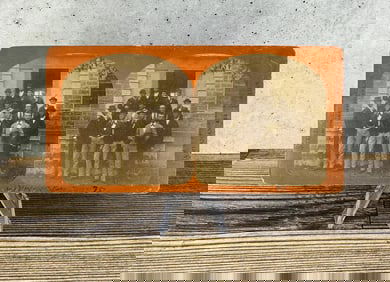 Hobart College Class of 1875 Stereoview