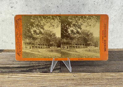 Trenton Falls Hotel New York Stereoview