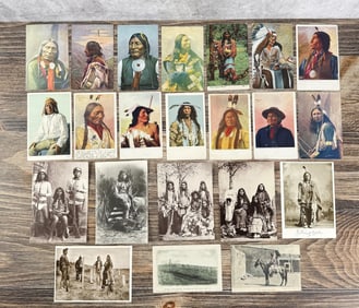 Collection of Antique Indian Postcards