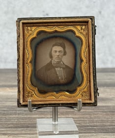 Antique Daguerreotype Photo Magic Border