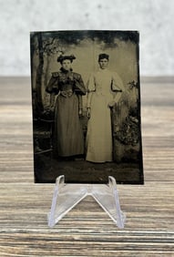 Tintype Photo of Men Crossdressing Gay Interest