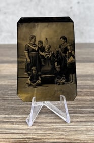 Antique Tintype Photo Bathing Suits