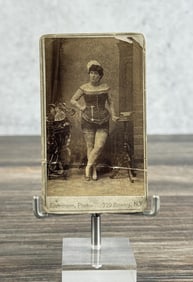 Nora Hildebrandt Tattoo Lady Sideshow Freak CDV
