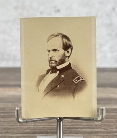 Civil War Major General William T Sherman CDV