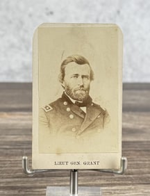 Civil War General Grant CDV Photo Matthew Brady