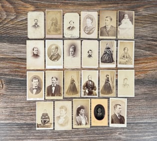 Collection Of Antique CDV Photos