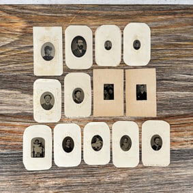 Collection of Gem Size Tintype Photos