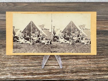 E.&H.T. Anthony Civil War Camp Life Stereoview