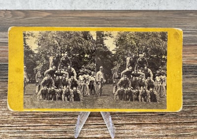 E.&H.T. Anthony Civil War 7th New York Stereoview