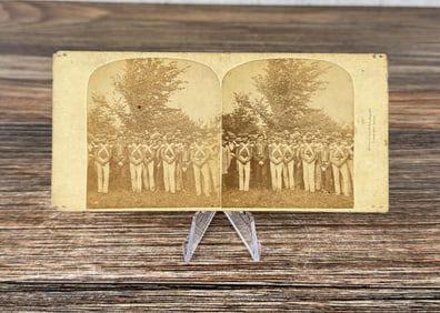 Gurney & Son Civil War Zouave Stereoview
