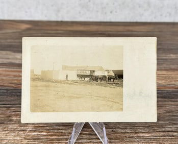 Traveling Motion Picture Tent Show RPPC Postcard