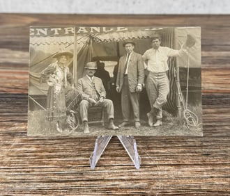 Lulu Bell Parr Wild West Show RPPC Postcard