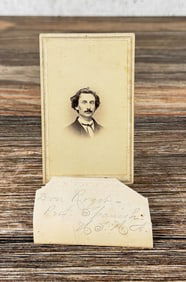 Don Roger US Naval Academy CDV Photo