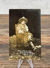 Lulu Bell Parr Wild West Show RPPC Postcard