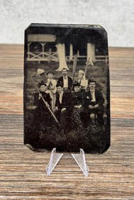 Occupational Tintype Photo Rowing Club