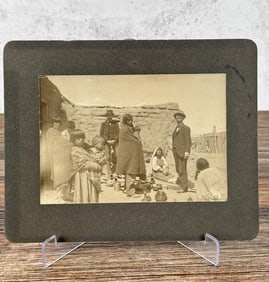 Pueblo Indian Pot Makers Cabinet Photo