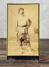 New York Stage Actor Cabinet Photo