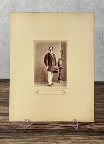 Cabinet Photo of Actor and Actress