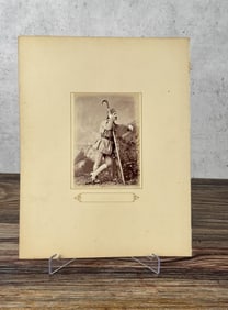 Antique Photo of American Actor William J Florence