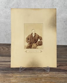 Photo Of Minister Abolitionist Henry Ward Beecher