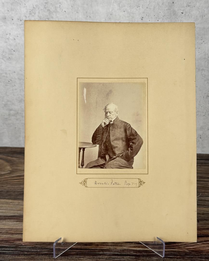 Antique Photo of Clergyman Horatio Potter (1 of 3)