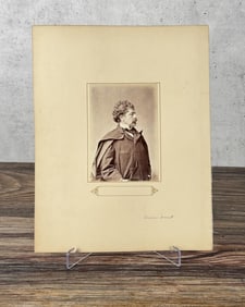 Antique Photo of Famous Performer Stephen Massett