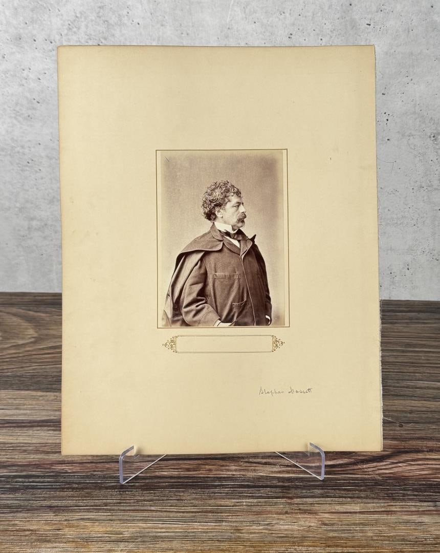 Antique Photo of Famous Performer Stephen Massett (1 of 4)