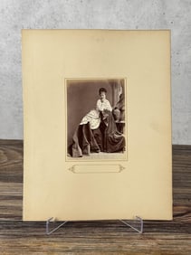 Antique Photo Of Actress Minnie Palmer