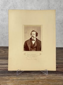 Antique Photo Of New York Governor John T Hoffman
