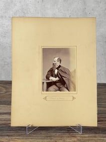 Antique Photo Of Statesman Charles Anderson Dana