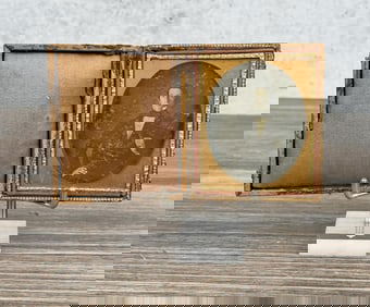Antique Daguerreotype Photo Fancy Bowtie