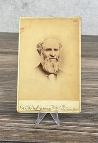 Distinguished African American Man Cabinet Photo