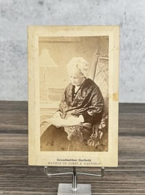 Grandmother of James A Garfield Cabinet Photo