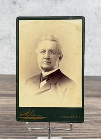 Man with Mutton Chops Cabinet Photo