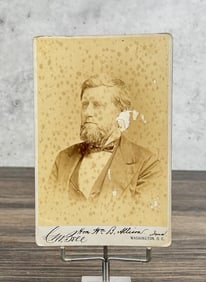 William Boyd Allison Iowa Senator Cabinet Photo