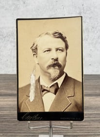 William Henry Calkins Indiana Lawyer Cabinet Photo