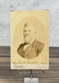 James Wilson McDill Iowa Senator Cabinet Photo