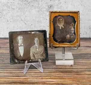 Antique Daguerreotype Photos Mourning