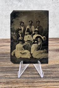 Antique Tintype Photo Sufragettes