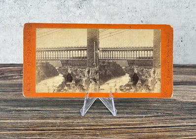 E.&H.T. Anthony Niagara Falls Bridge Stereoview