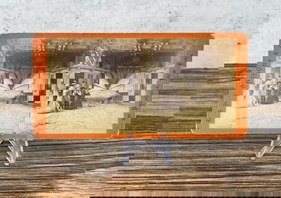 E.&H.T. Anthony Suspension Bridge Stereoview