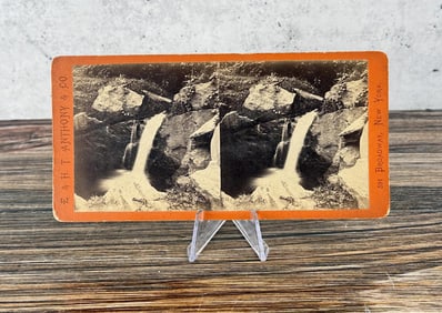 E.&H.T. Anthony Central Park Cascade Stereoview