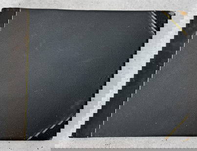 Superb Antique Photo Album of Travels in India: Stunning early photo album. Hunting, Scenery, Native Peoples, Polo, Sailing, Boats, Animals, Railroads, Horse Racing. Album takes place over a 2 year trip. 333 total Images. High Resolution Photos of